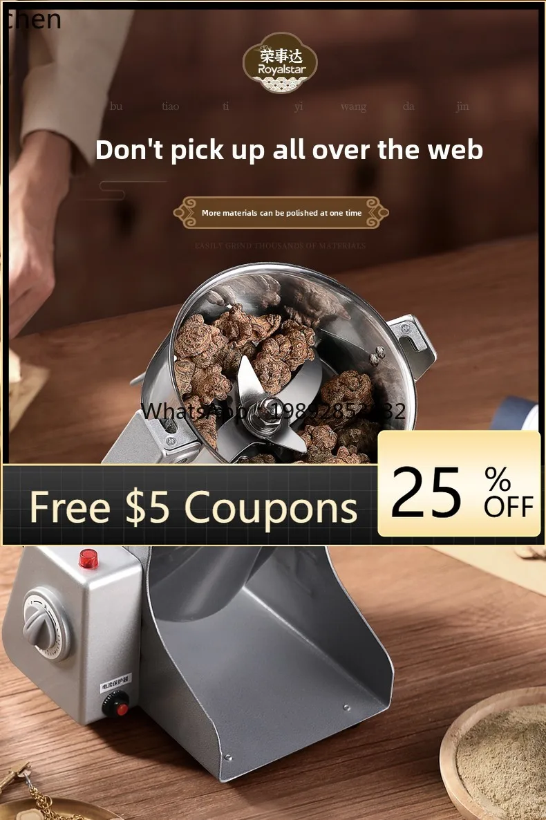 

ZZ pulverizer Ultrafine grinding Small dry grinding pulverizer Commercial