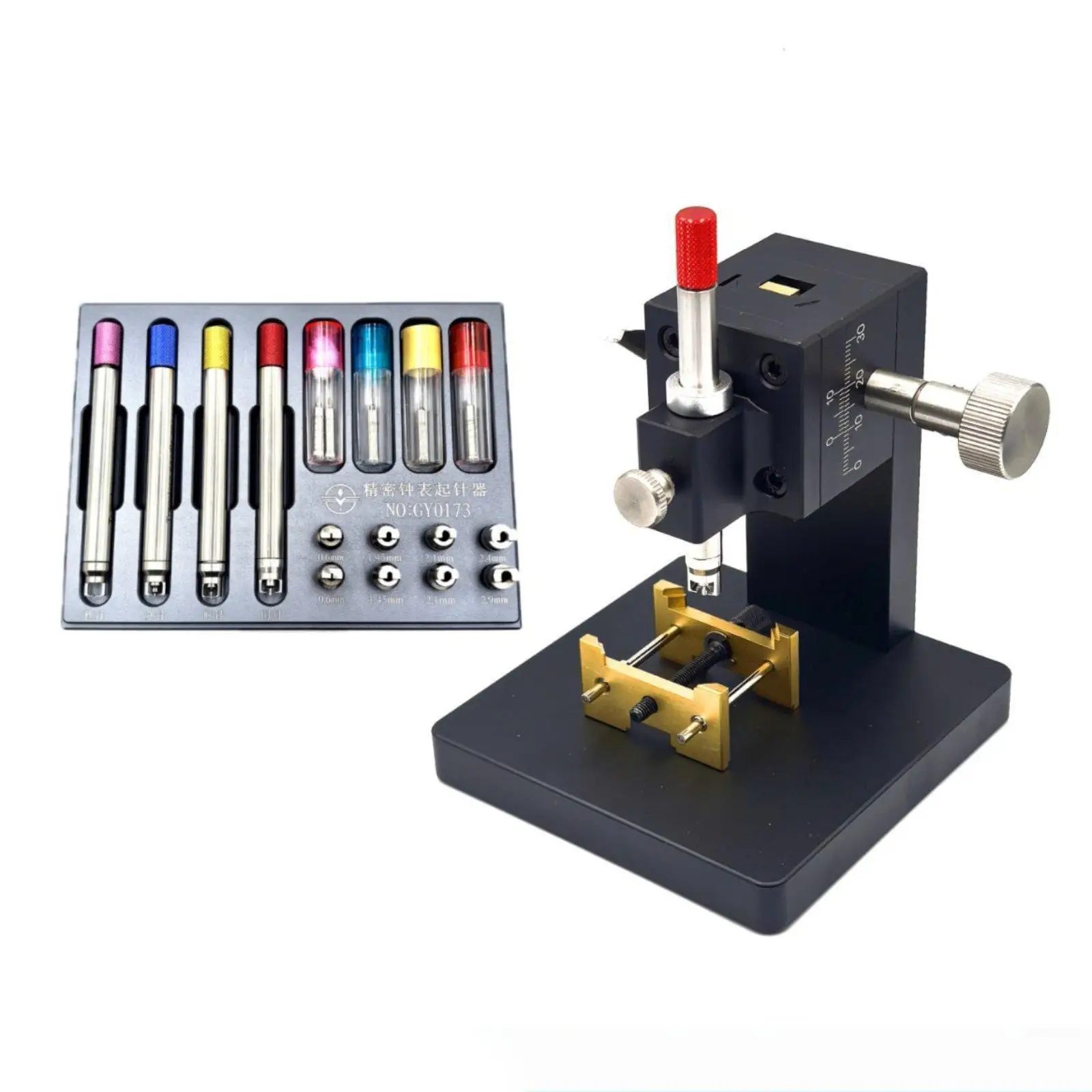 Watch Hand Remover Tool Repair Tool Portable Storage Setting Tool for Women Jewelers