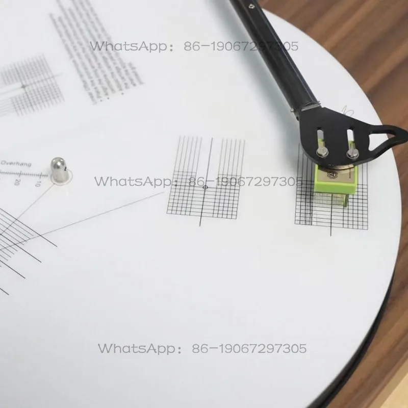 Jukebox Accessories, Vinyl Record Player Over-distance Detection Gauge, Side Slip, Tuning Disc 3mm Thickness