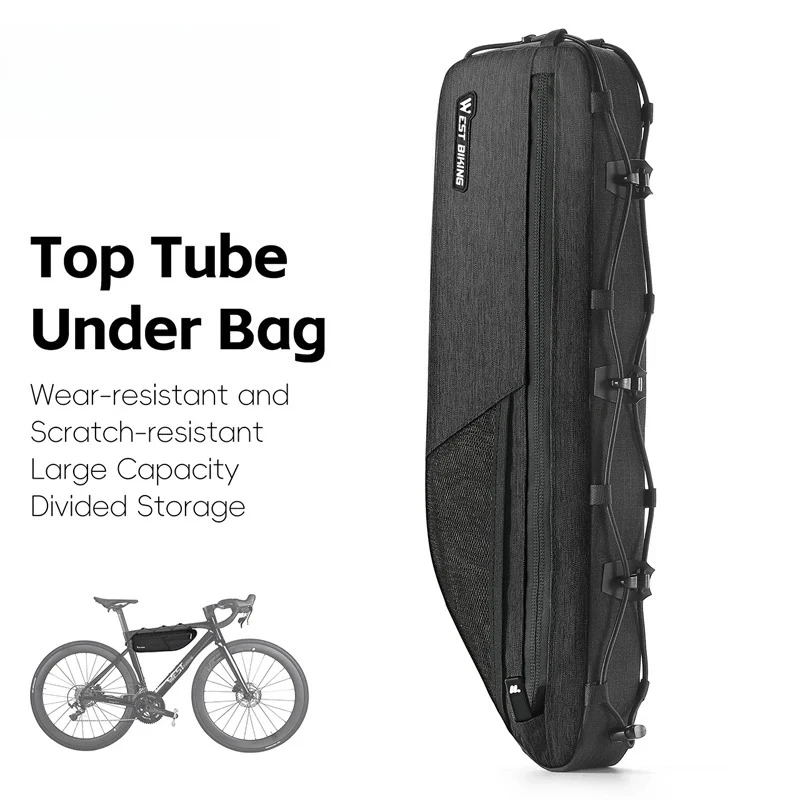 

Bicycle Top Tube Bag - High-Capacity Waterproof Storage for MTB & Road Bikes Cycling Accessories Bicycle Accessories
