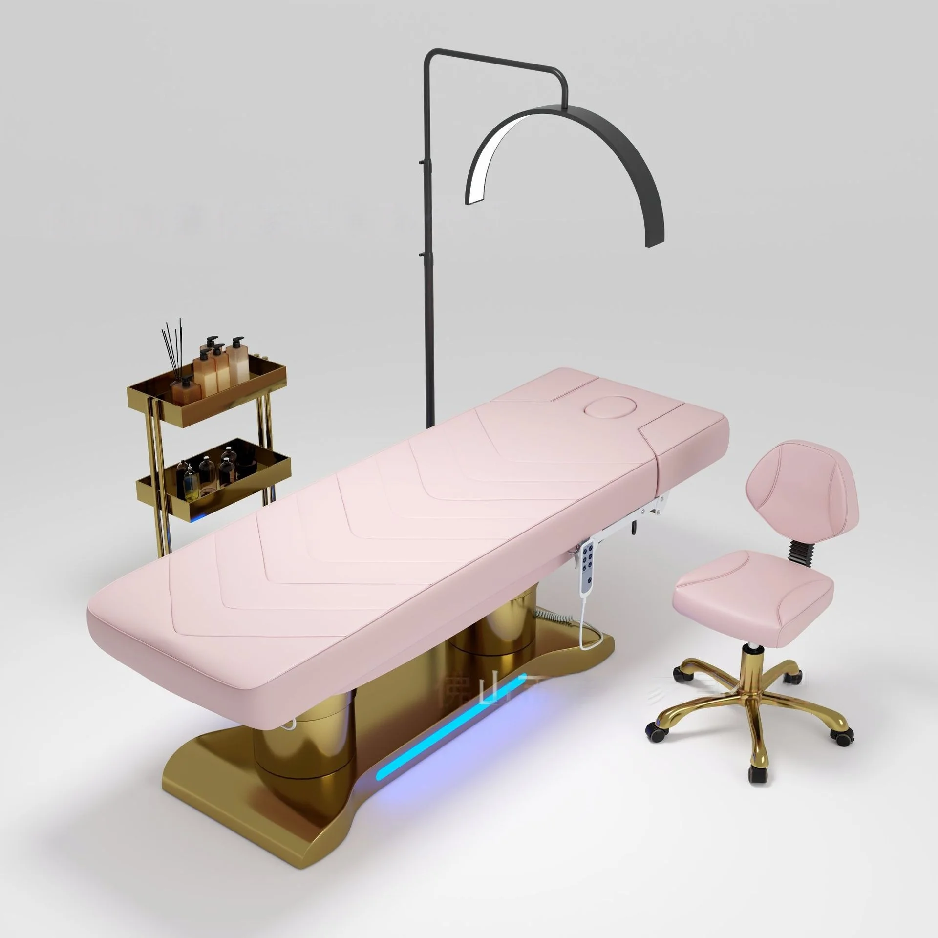 High-end Light Luxury Electric Beauty Bed Beauty Injection Bed Beauty Salon Special Physiotherapy Tattoo Massage Bed