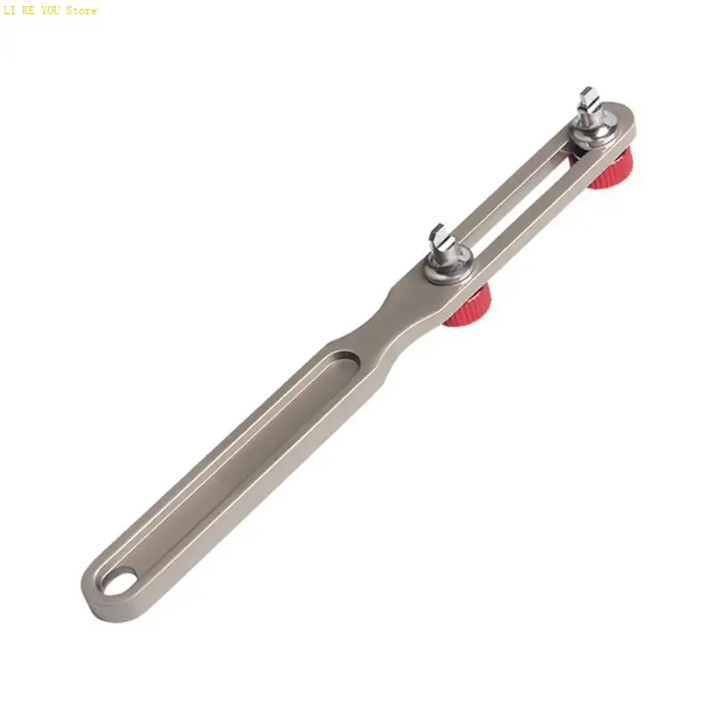 W3JE Hardened Doublepoint Watch Case Remover Corrosion Resistant Mixture Technician Instrument