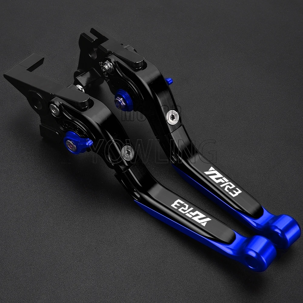 

For Yamaha YZF-R3 YZFR3 R3 2015~2024 2023 2022 2021 Motorcycle Brake Lever Clutch Lever Set Adjustable Folding Handle Levers
