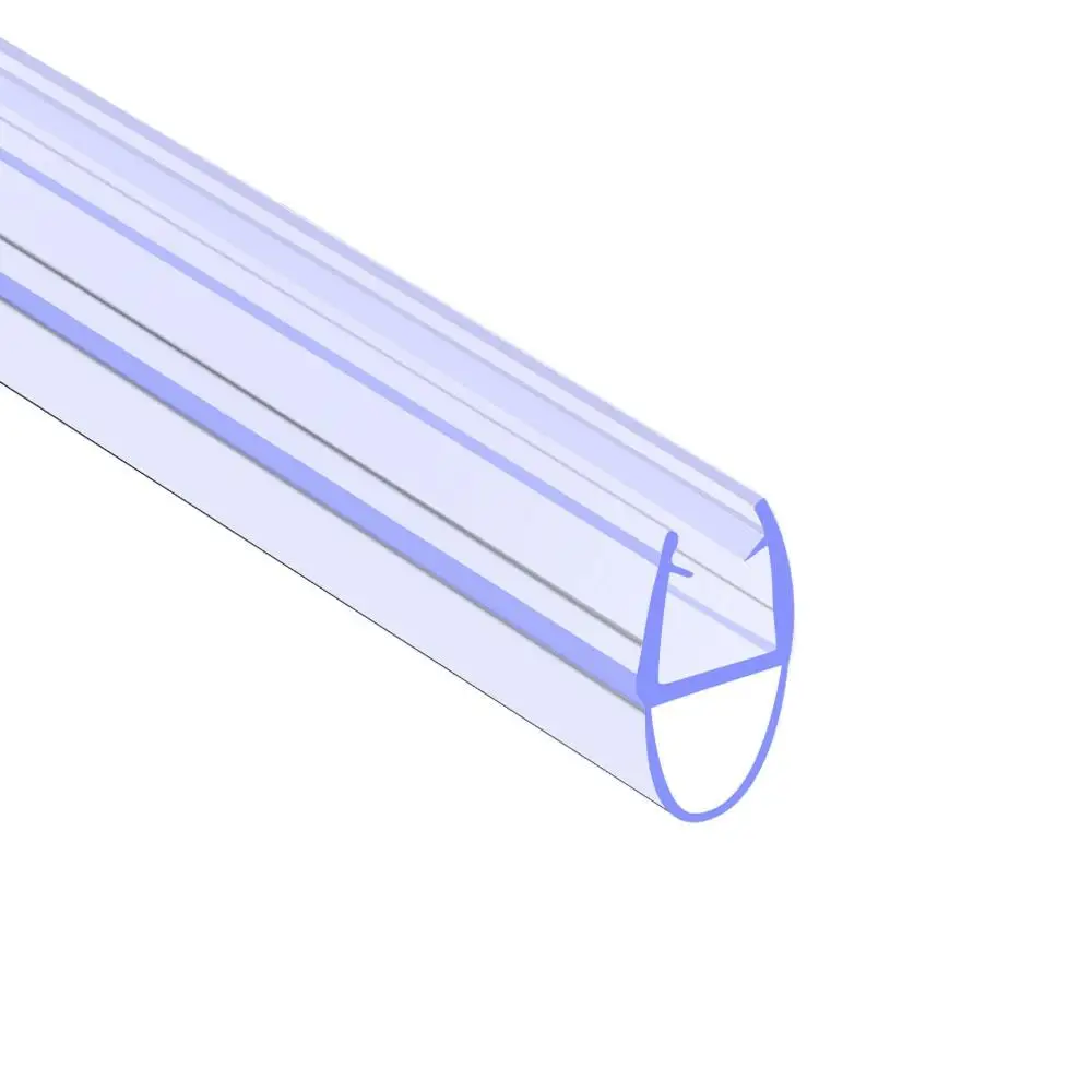 Bath Shower Screen Door Seal Strip 4 To 12mm Seal Gap Window Glass Door Weatherstrip Sealing Strips Water Baffle Bathroom