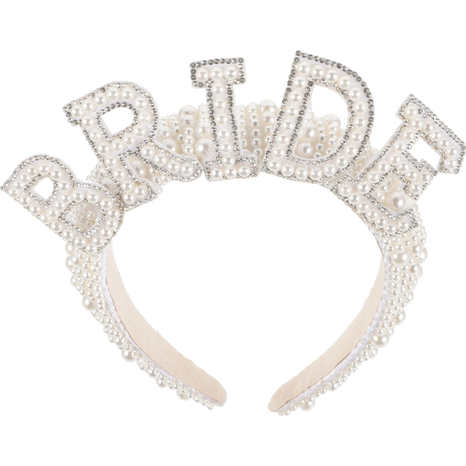 

Pearl Hair Headdress Bridal Decor Bridal Headpiece Shiny Headband Shiny Headband Vintage Pearls Rhinestone Wedding Party