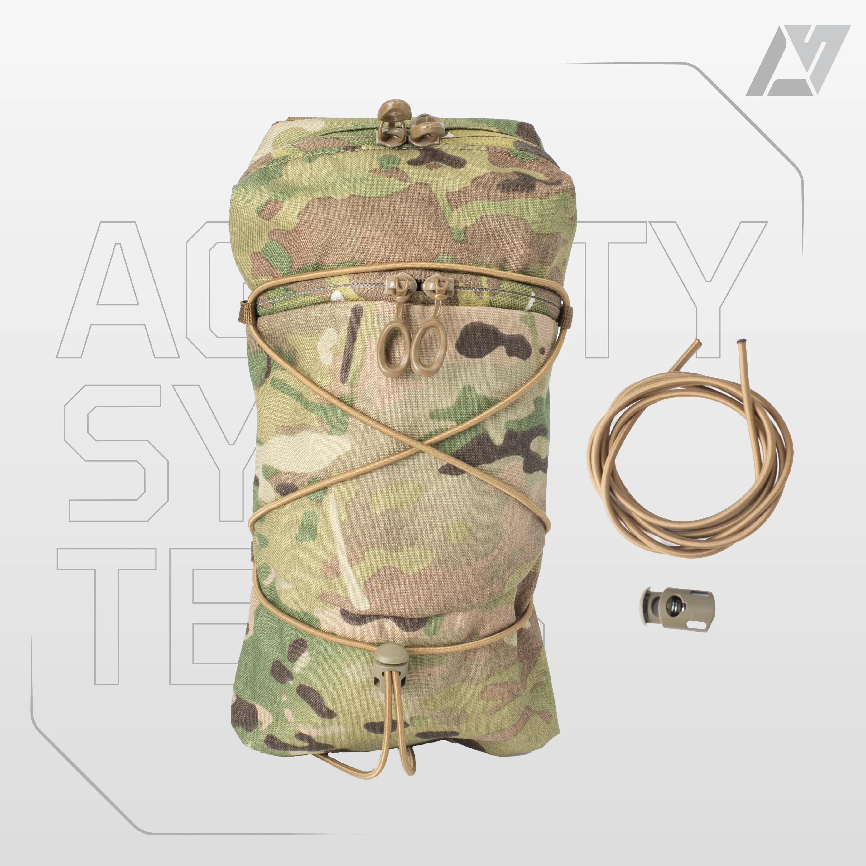 FERR O Tactical GP Utility Pouch 12x5 Vertical MOLLE Storage Bag for Airsoft Wargame Outdoor Training