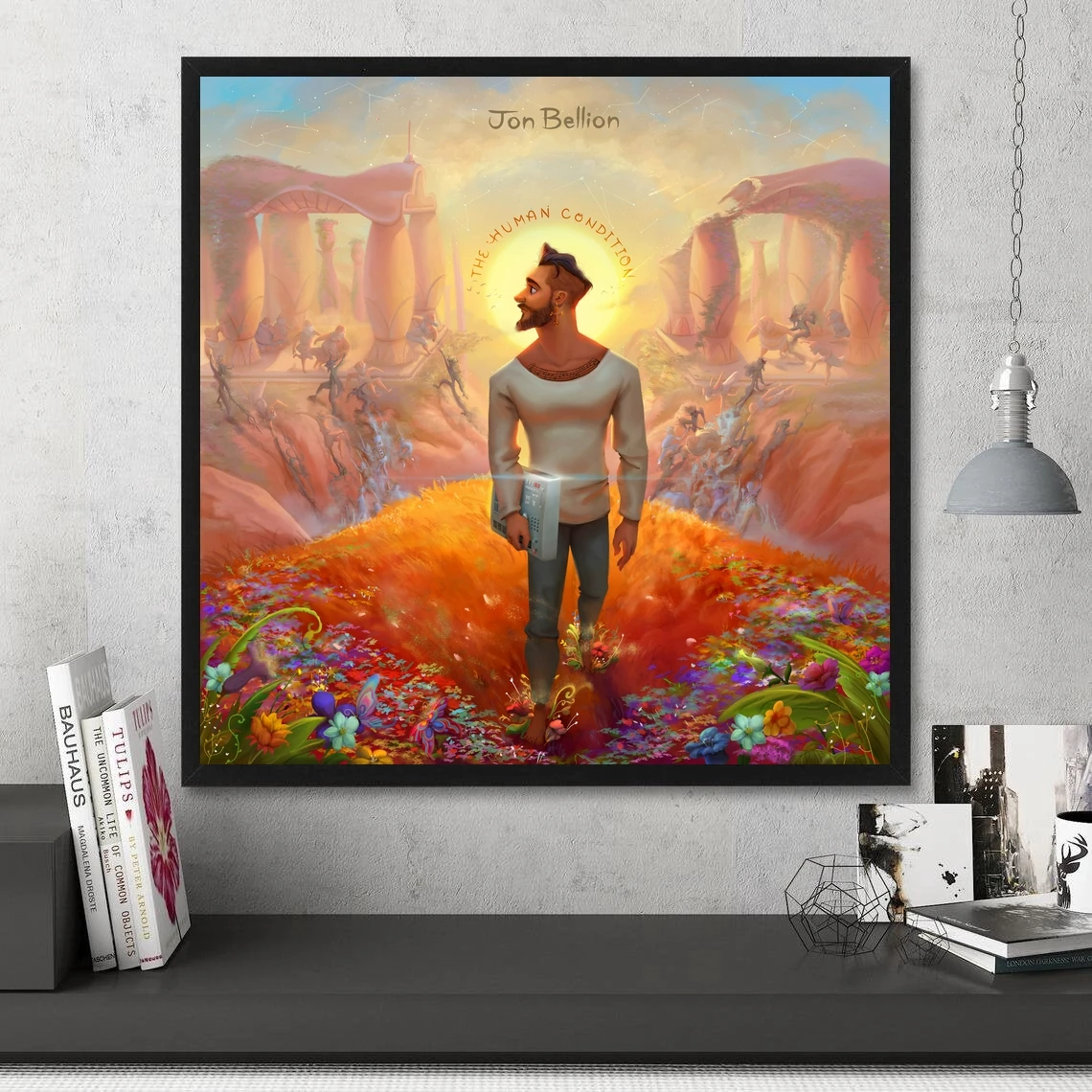 Jon Bellion The Human Condition Music Album Poster Canvas Art Print Home Decor Wall Painting ( No Frame )