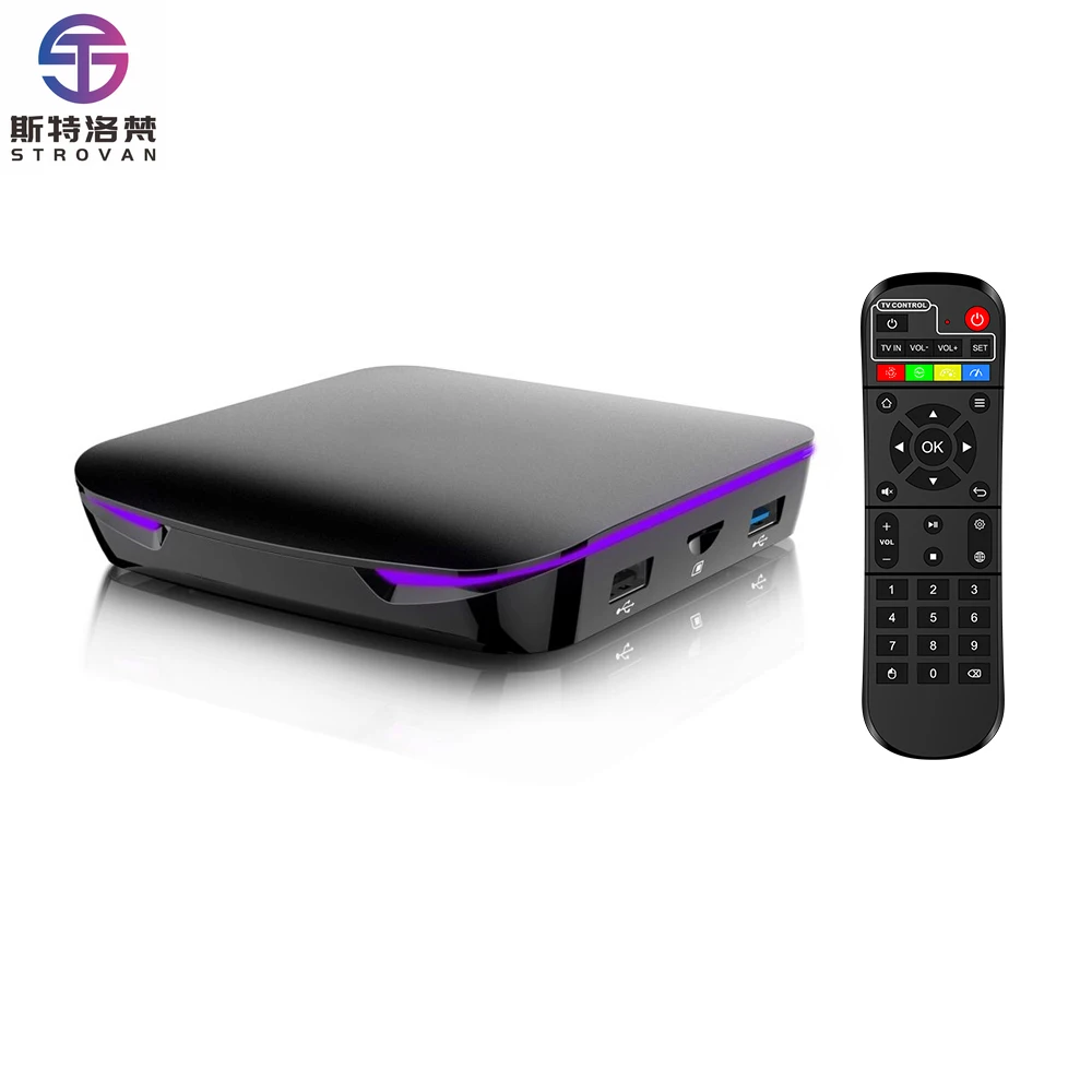 

Android Tv Box Smart 4K 2025 Wifi 6 Quad Core 4Gb Ram 32Gb Rom Bt5 Streaming