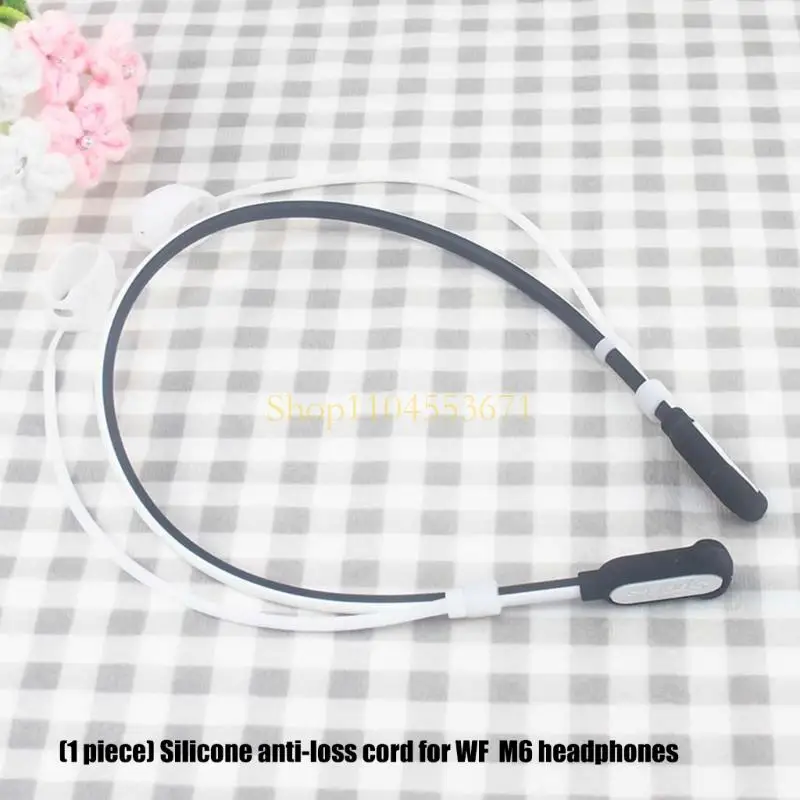 Best Seller Anti Loss Silicone Cord for WF-1000XM6 Full Series Earbud Models Stylish Multiple Color for Daily Use and Activity