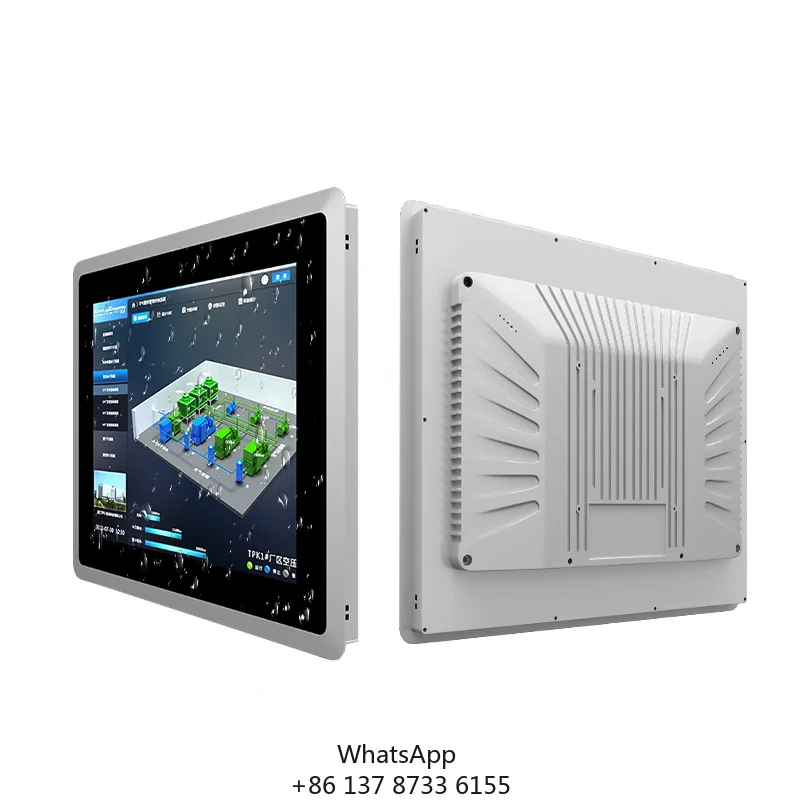 10.4 12.1 15 17 19 RK3288 Embedded Waterproof Fanless Industrial Android Panel Pc With Capacitive Touch Screen