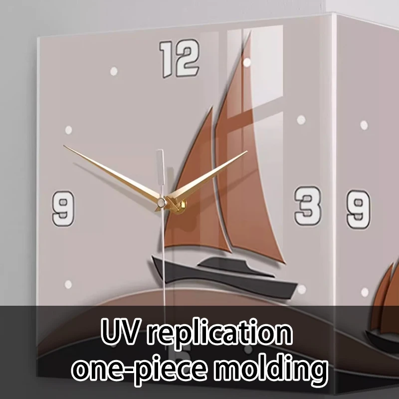 Corner Wall Clocks Modern Luxury Clock Art Decoration Wall Clock Living Room Silent Mechanism Watch Aesthetic Watches with Light