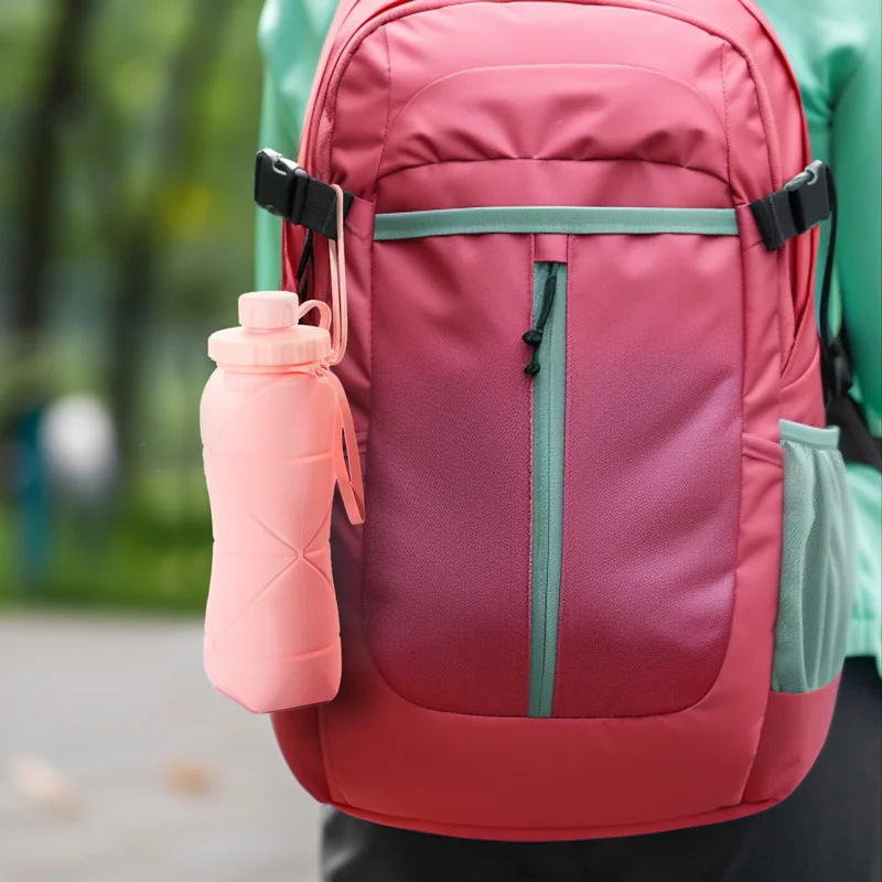 New Creative Silicone Folding Water Cup Outdoor Portable and Scalable Water Cup Sports Water Bottle Travel Water Cup Handy Cup view 5