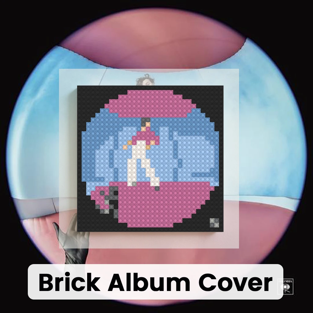 

Harry Styles Pop Singer MOC Building Blocks Mosaic Brick Wall Art Poster Painting Living Room Bedroom Wall Home Decor