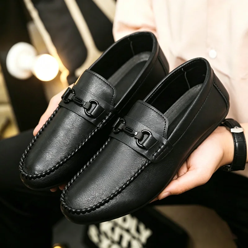 Fashion Men's Casual Shoes Luxury Men's Loafers High Quality Soft Soled Boat Shoes Comfortable Driving Shoes Zapatos Para Hombre