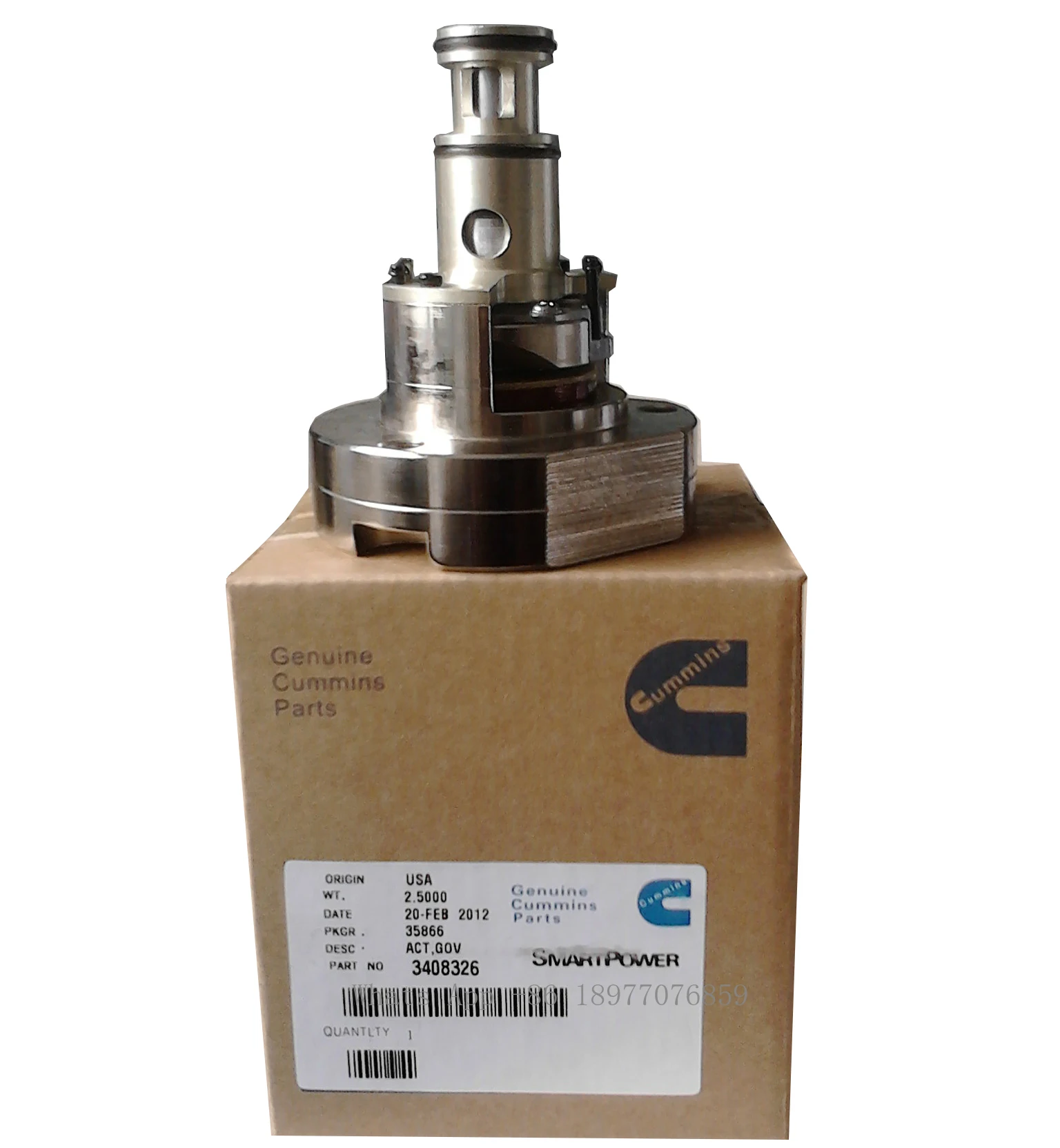 

Original 3408326 K38 Electric Engine Fuel Pump Actuator Generator Parts For Cummins