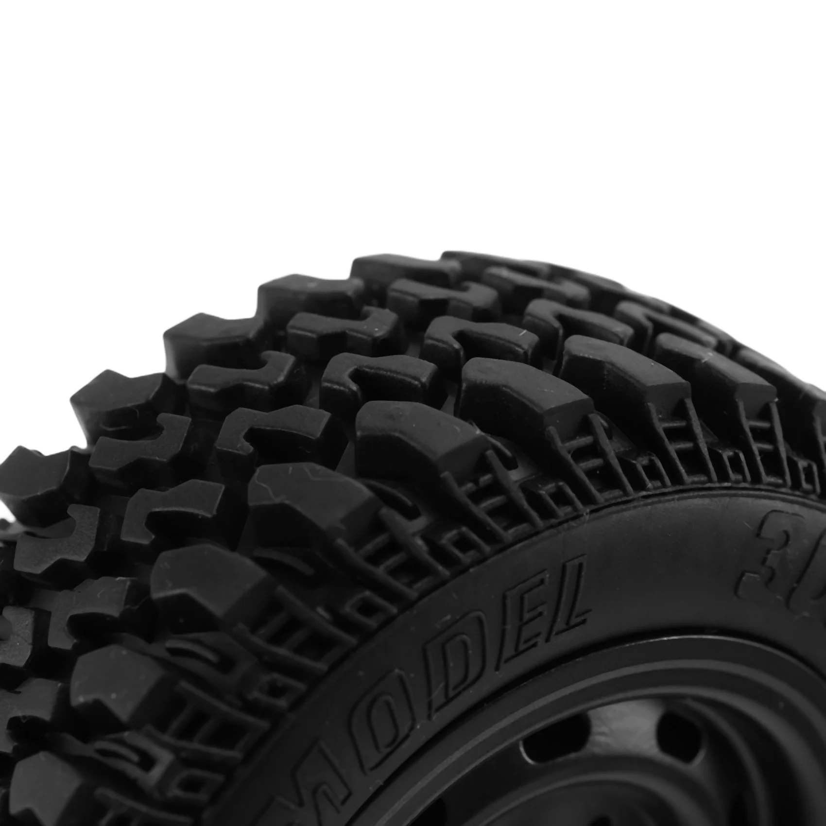 FBIL-16Pcs Rubber Wheel Tire Tyre Set For MN86 1/12 RC Car DIY Upgrade Spare Parts Accessories