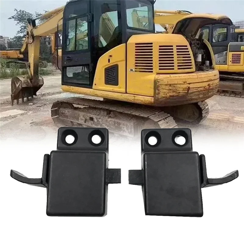 

A30M-1Pair PC5566070-7-8 Excavator Front Windshield Window Lock Block For Komatsu-Sany SY55 75-9 60-8/70-8 Accessories
