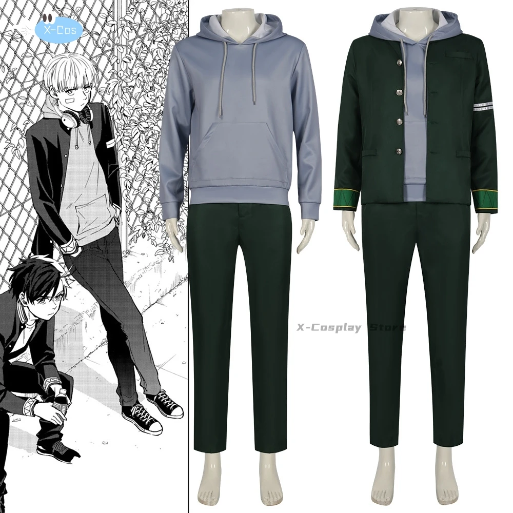 Wind Breaker Figuras Anime Traje para Homens e Mulheres, Cosplay Halloween, Roupas Adultos, Criança, Cos
