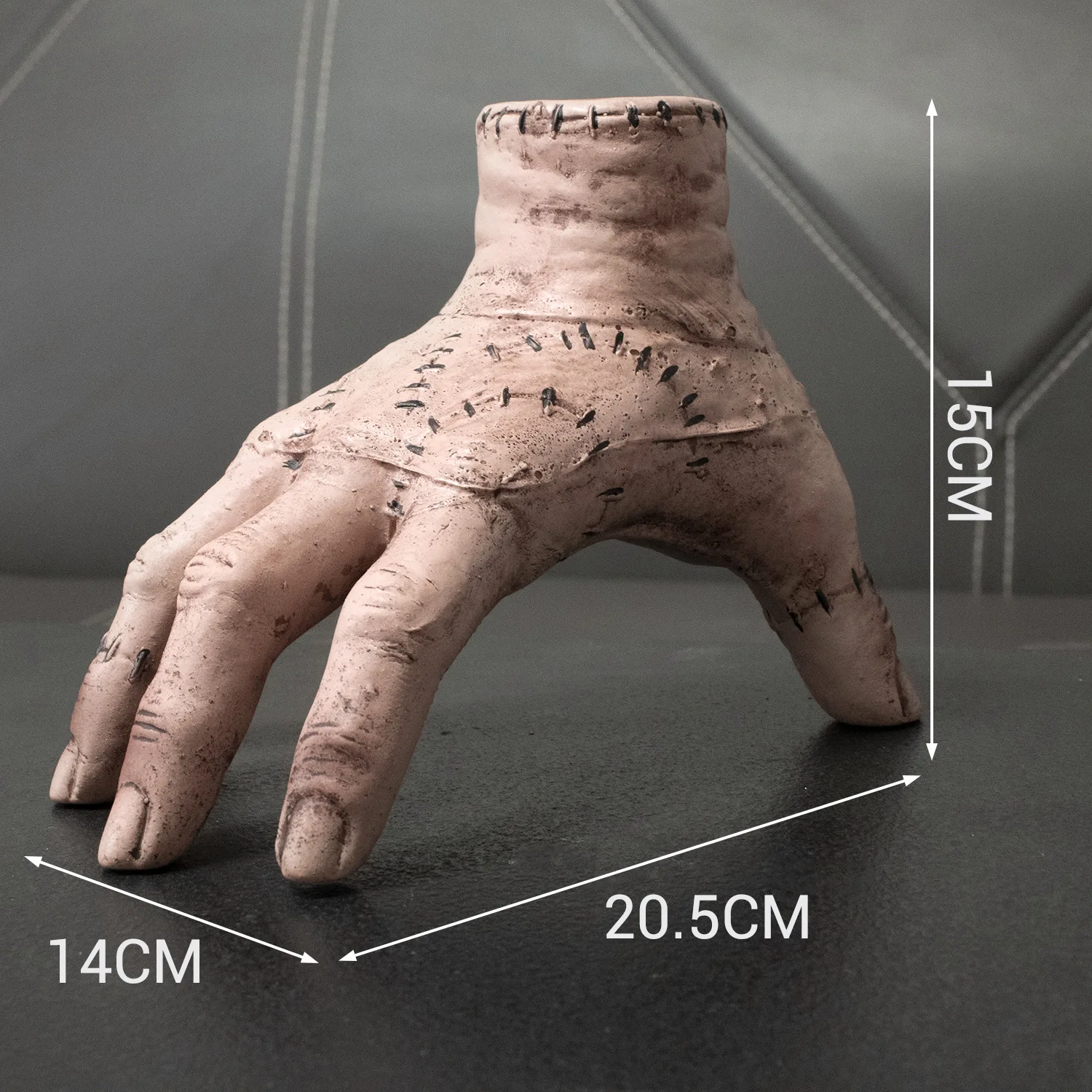حار بيع الأربعاء هالوين ديكور اللاتكس قطع اليد مخيف نموذج واقعي في الأوراق المالية #2