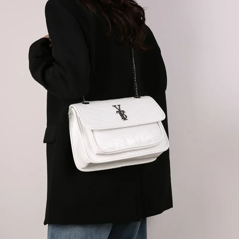 

Unique Stylish Vintage Crossbody Bag With Large Capacity Leather And Solid Color For Commuter Women