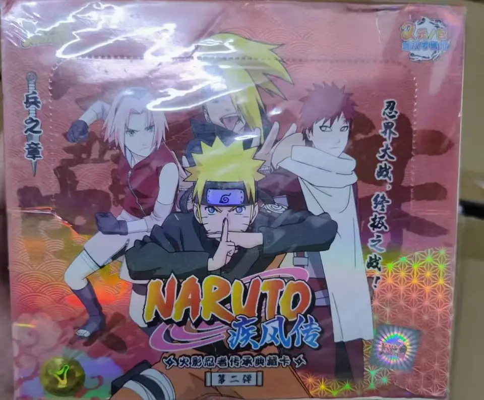 KAYOU 純正 ナルトカード 全種類ボックス アニメコレクションカード