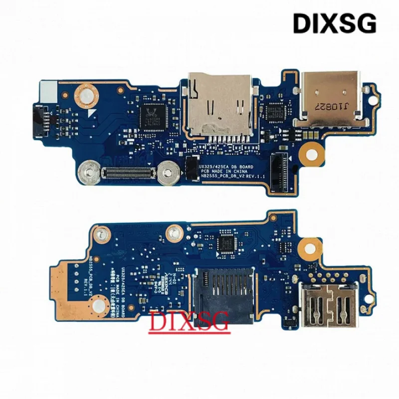 For ASUS ZenBook 13 14 UX425 UX425EA UX325 UX325EA USB Card Reader IO Board NB2555_PCB_DB_V2 NB2559_PCB_DB_V1 R1.0 Fast Ship