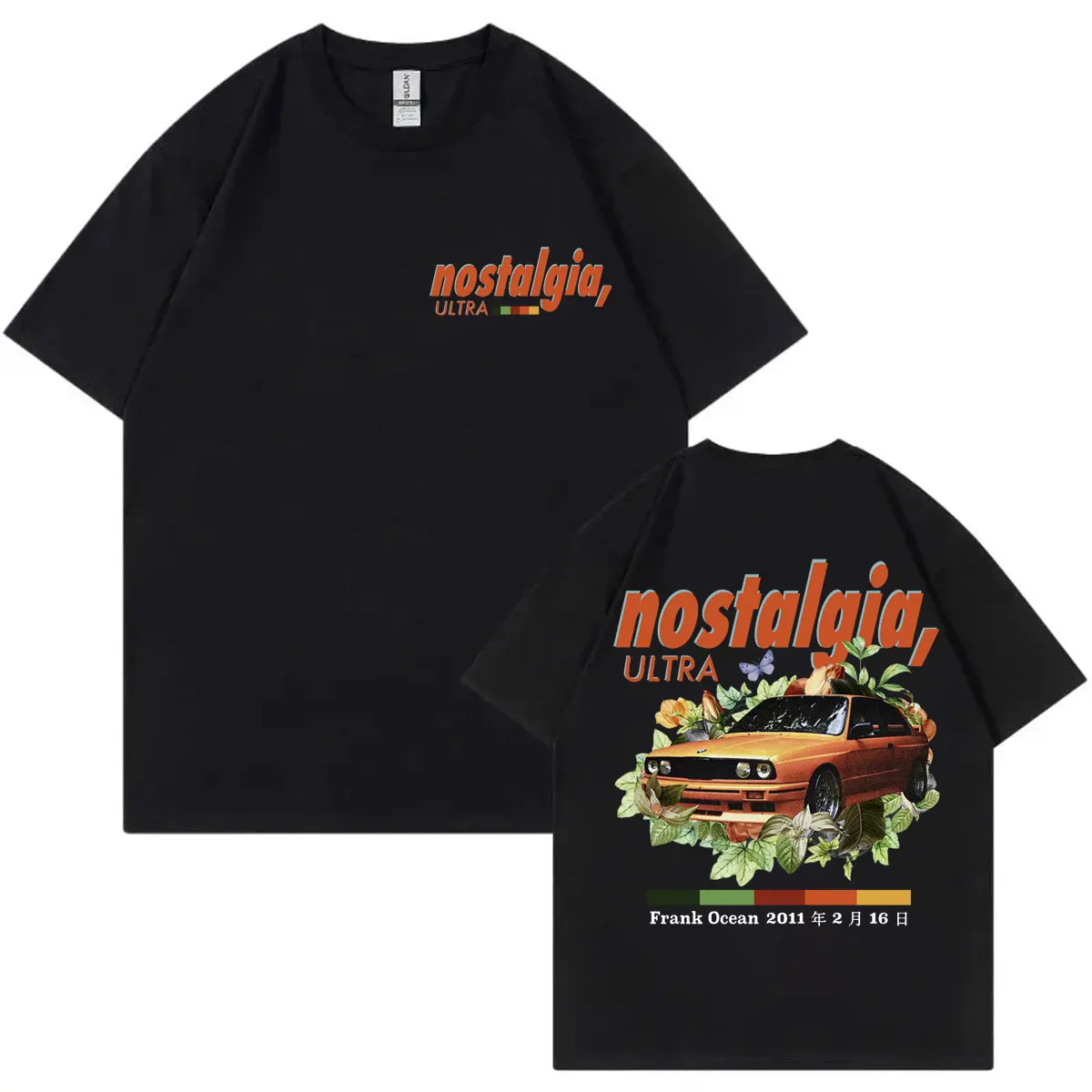 

Rapper Frank Nostalgia Ultra Album Merch T-shirts Harajuku Hip Hop Short Sleeve T-shirt Men Women Fashion Y2k Oversized T Shirt