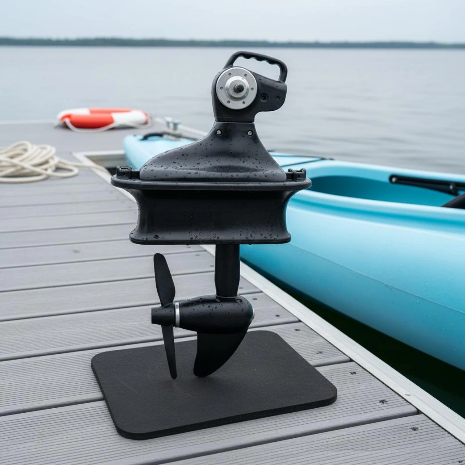 

Water Bike Pedal Drive Easy to Use Kayak Foot Pedal System for Outdoor Boating