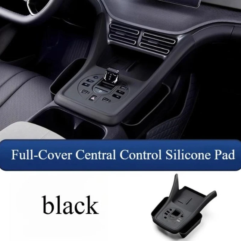 Central Control All-inclusive Silicone Pad Gear Button For BYD Sea Lion 05dmi Panel Anti-protective Cover Car Interior Supplies