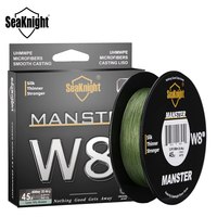 SeaKnight Brand W8 II Series 8 Strands Fishing Line Advanced Wide Angle Technology Braided PE Line Freshwater Saltwater Fishing