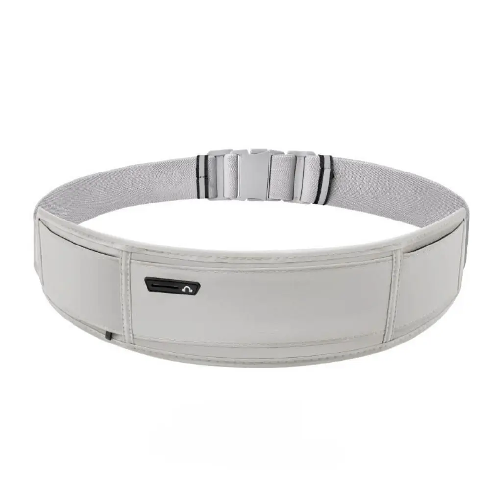 Waterproof Sports Waist Bag with Phone Holder Bottle Holder Multi-function Running Belt Invisible Close Lightweight