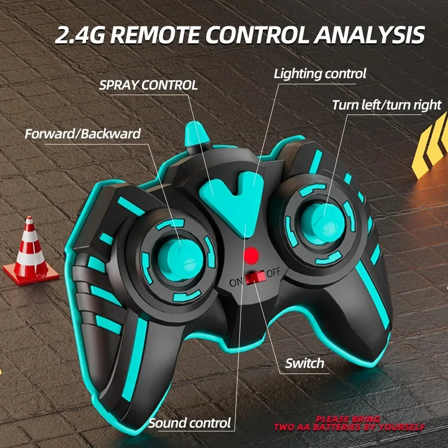 

Remote Control Car High-Speed Remote Control Racing Spray Wireless Drift Car Electric Car Toy Gift