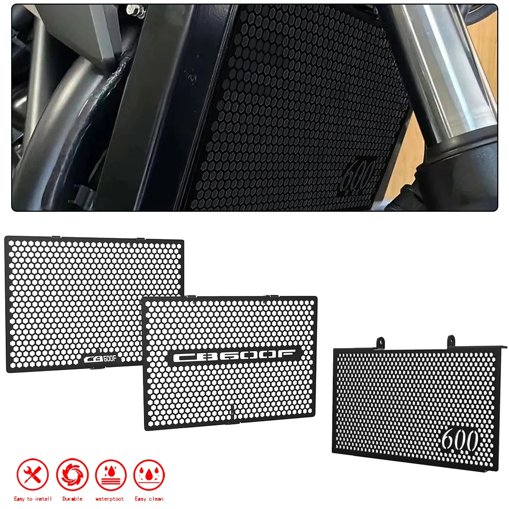 Motorcycle Radiator Grille Guard Cover Protection FOR HONDA CBF600 CB600F Hornet 2008-2013 2012 2011 2010 2009 CBF 600 CB 600F