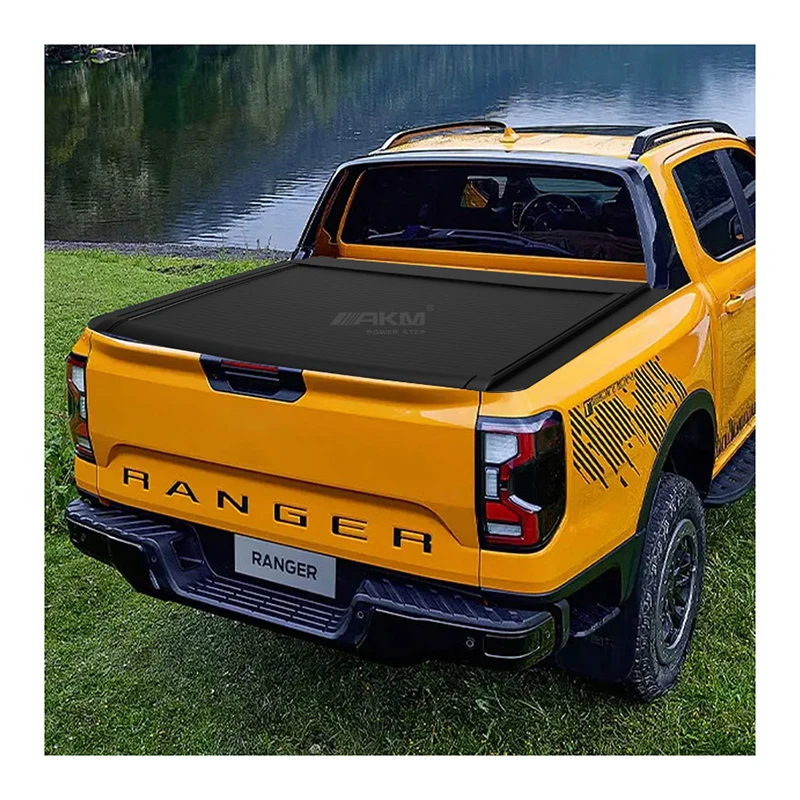 

Factory Customization Pickup Truck Bed Cover Water-proof Retractable Electric Hard Tonneau Cover for Ford Ranger T9 Canopys