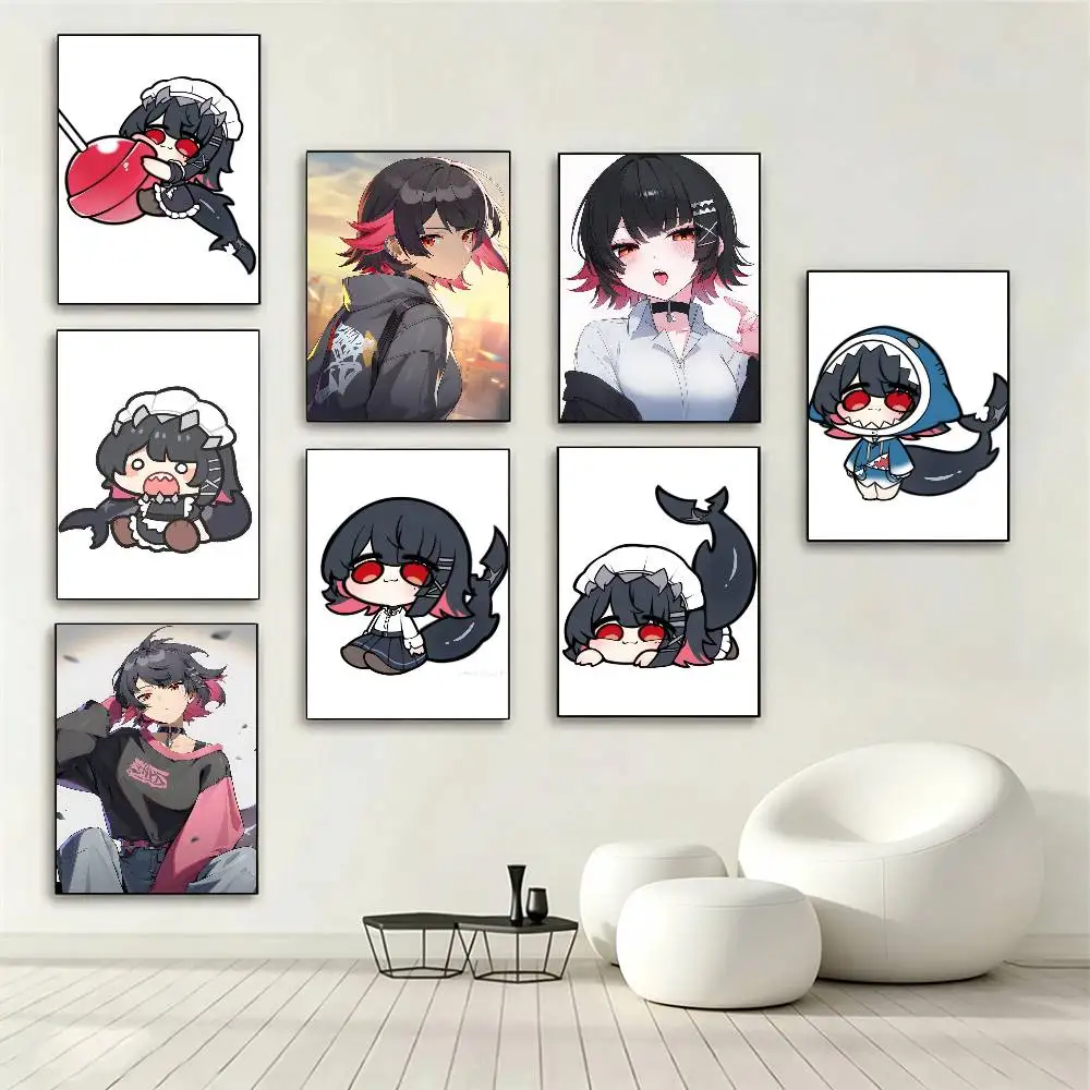 Ellen Joe ZZZ  Poster High Quality Dorm Living Room Aesthetic Wall Decoration Painting Stickers Gift