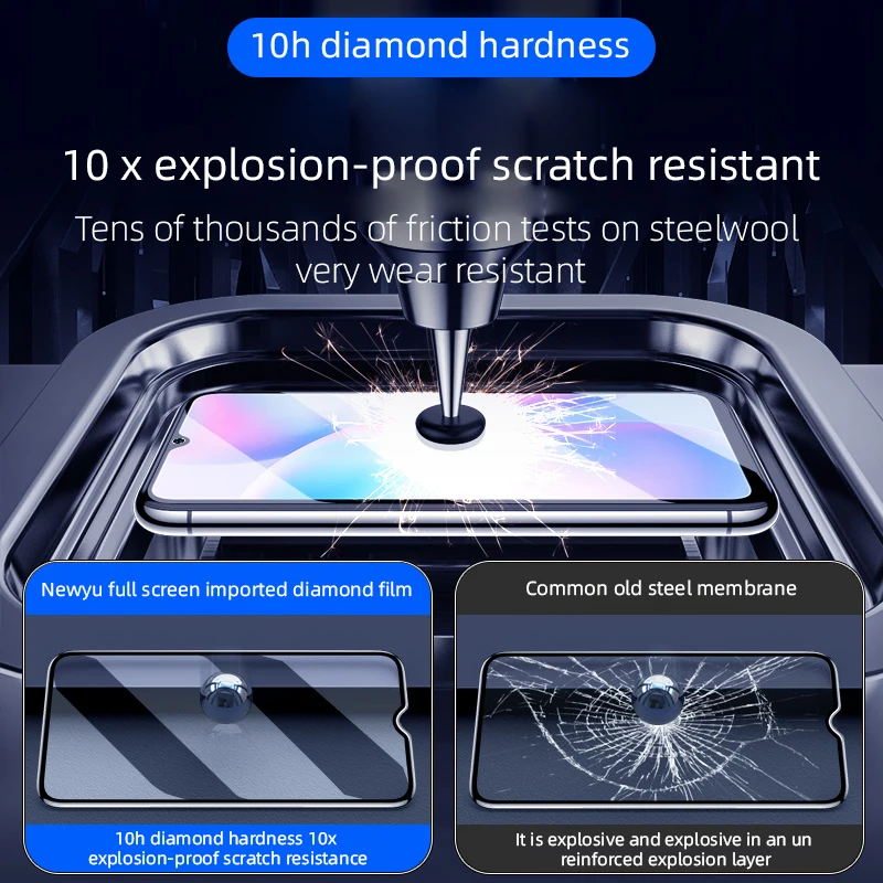 2PCS Full Tempered Glass For Xiaomi Redmi 7 8 8A 9 9A 9C Screen Protector Redmi Note 7 8 8T 9 9S 10 10X Pro Protective Film