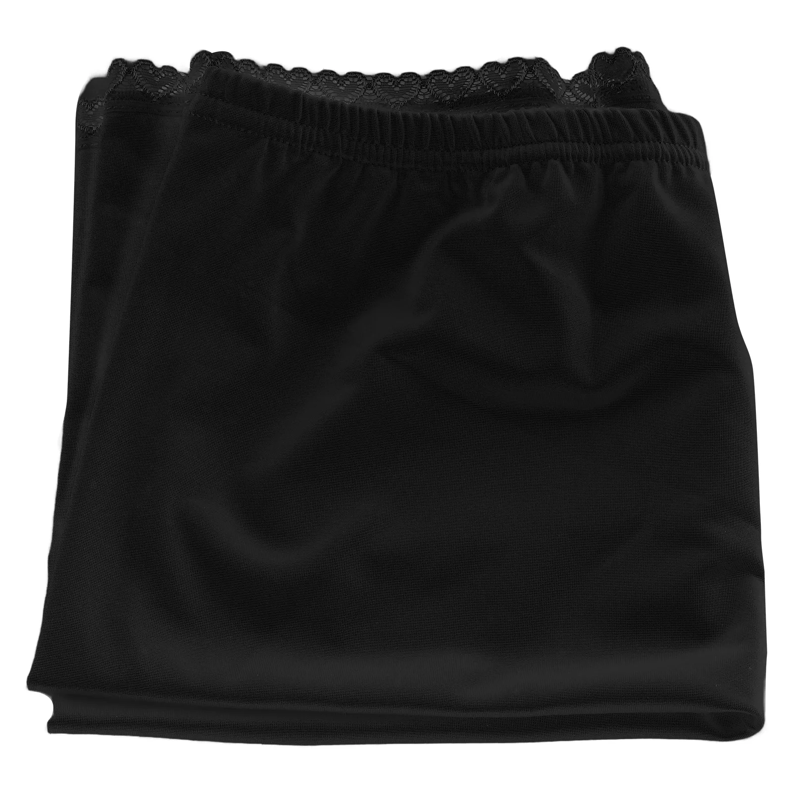 

Polyester Women Lace Half Slip Skirt Soft Stretchy Underskirt Under Skirt Slip Prevent See Through Layer for Casual Formal Dress