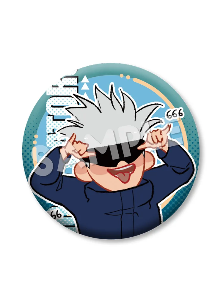 

Anime Jujutsu Kaisen Itadori Yuji Fushiguro Megumi Cosplay Colleagues Badge Gift Ambitus