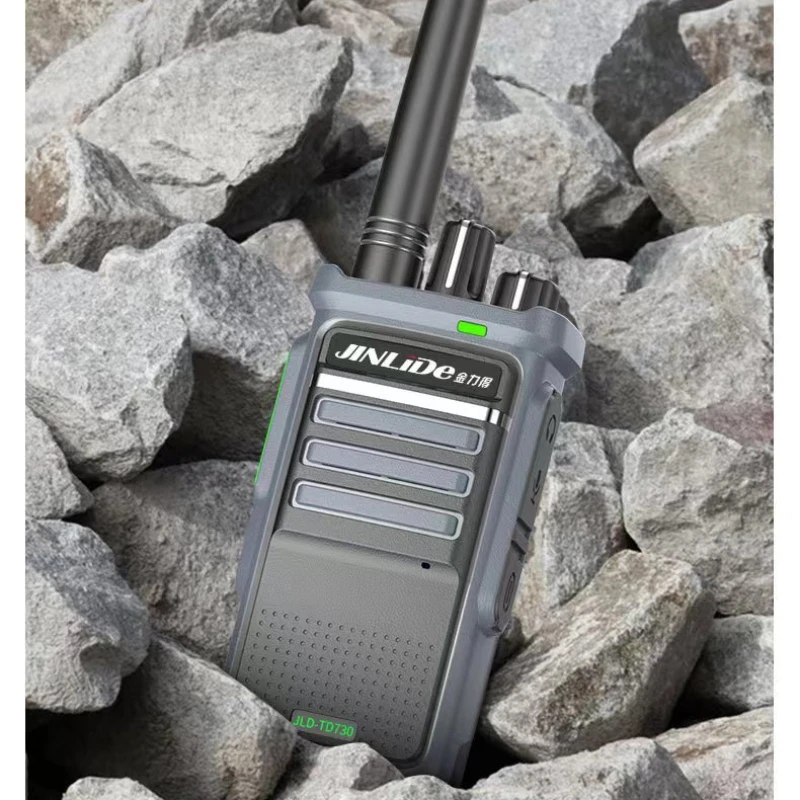 Jinlid-walkie-talkie profesional TD730, versión de ingeniería, transmisor inalámbrico, civil, sitio de construcción, al aire libre, 1-5km