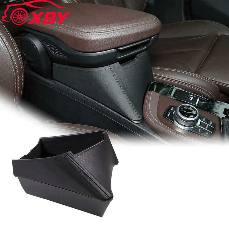 

For BMW X1 X2 F48 F47 2016-2019 ABS Car Armrest Box Heightening Storage Box Armrest Organizer Tray Car Accessories