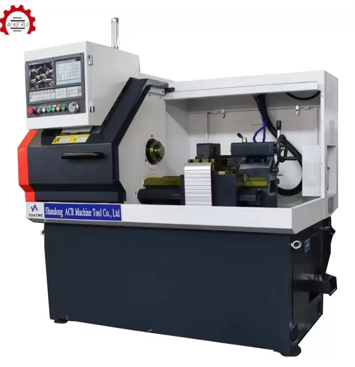 Ck6130 Hine Hard Rail CNC Lathe Independent Spindle Design, High Stability Equipped With Manual Chuck