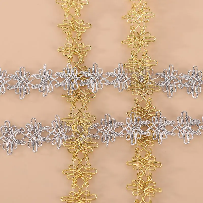 5Meter/16,4 Kaki Setiap Pak Sabuk Renda Baru Aksesori Pakaian DIY Tirai Kain Renda Pakaian Renda Ruyi Renda Dua Sisi