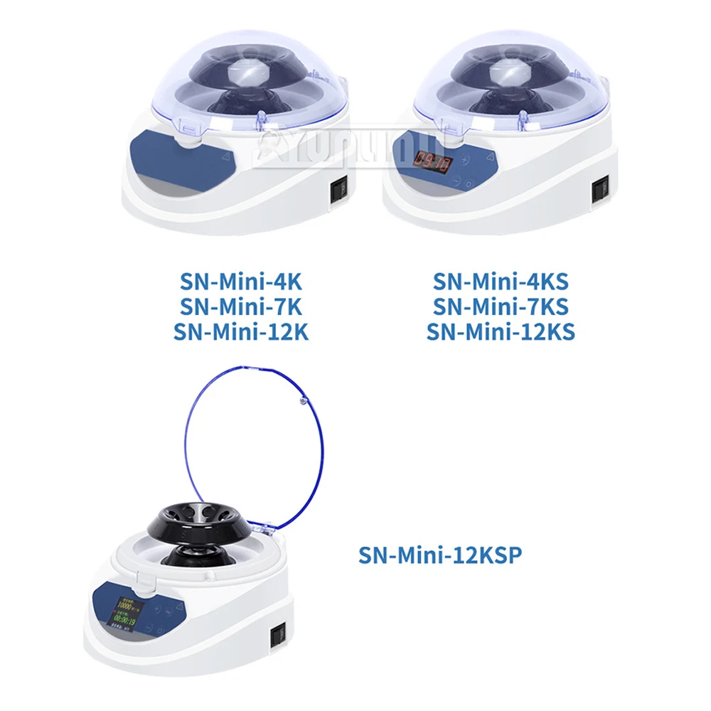 12000rpm Blood Centrifuge Prp Plasma Centrifuge Machine Laboratory Centrifuge Can Put 0.5ml 1.5ml 2ml 0.2ml Microtube