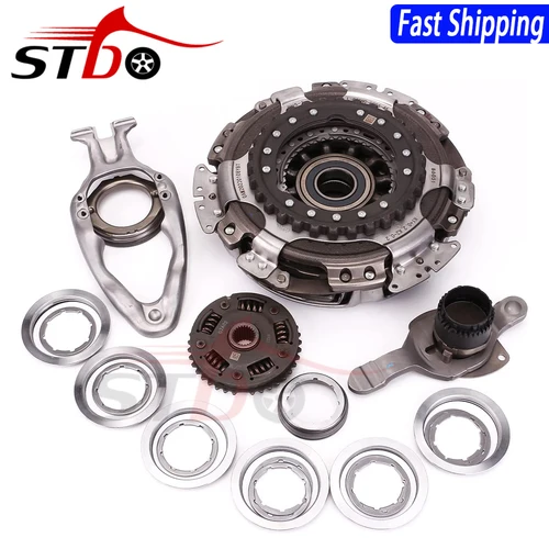 DQ200 0AM DSG Kit de embrague de transmisión de 7 velocidades con horquilla para VW T4 BORA AUDI SKODA GOLF 0AM 198140 L L