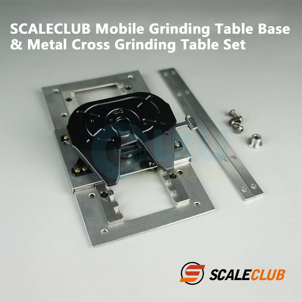 SCALECLUB Metal Mobile Grinding Disk MPDZ-TY-1 For Tamiya LESU 1/14 RC Towing Truck Model Upgrade Parts