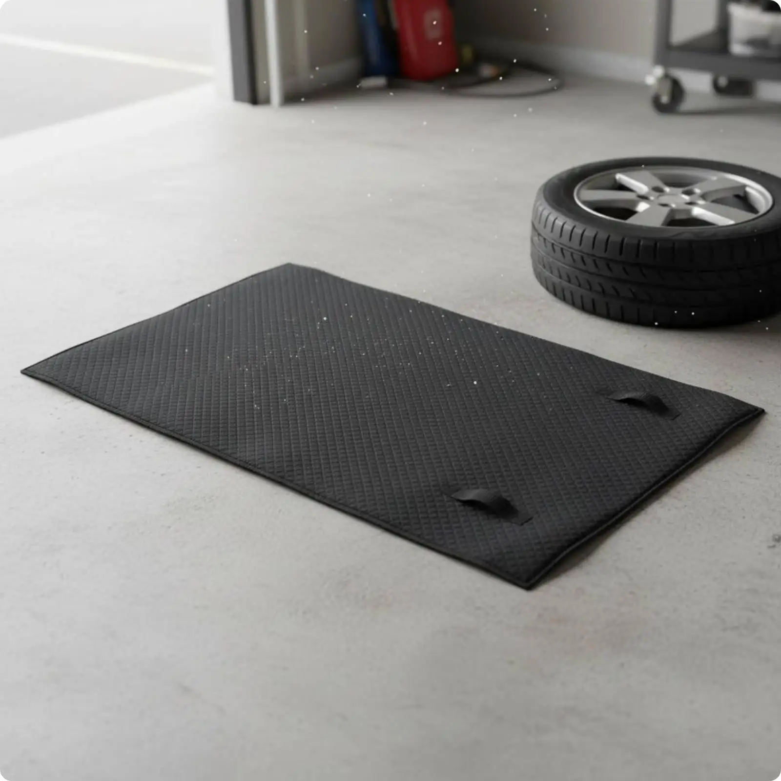 Automotive Repair Pad Reinforced Sponge Technician Mat Washable Mechanic Lying Rug for Vehicle Underside
