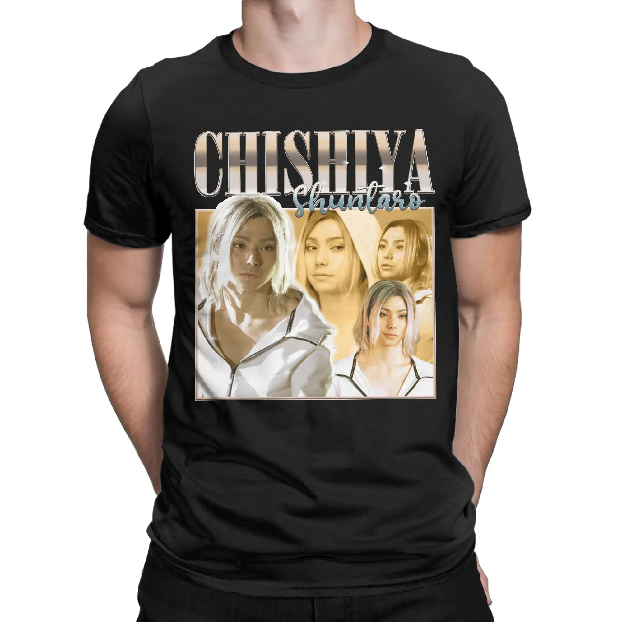 Men Women's Chishiya Alice in borderlande T Shirt  Cotton Clothes Crazy Short Sleeve Crewneck Tees Plus Size T-Shirts