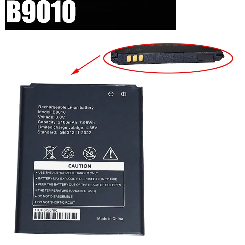 2100mAh B9010 Battery For TIANJIE MTC 8723FT MTS 8723 FT D523/D921/9300 HD495060ARV 4G Wireless Router High Quality Batteria