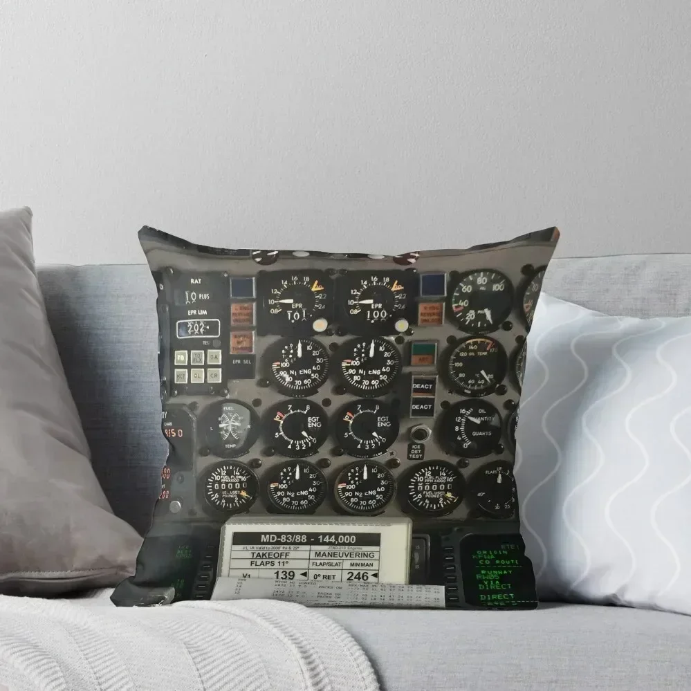 

McDonnell Douglas MD-80 Throw Pillow christmas decorations for home 2025 Anime Plaid Sofa Marble Cushion Cover pillow