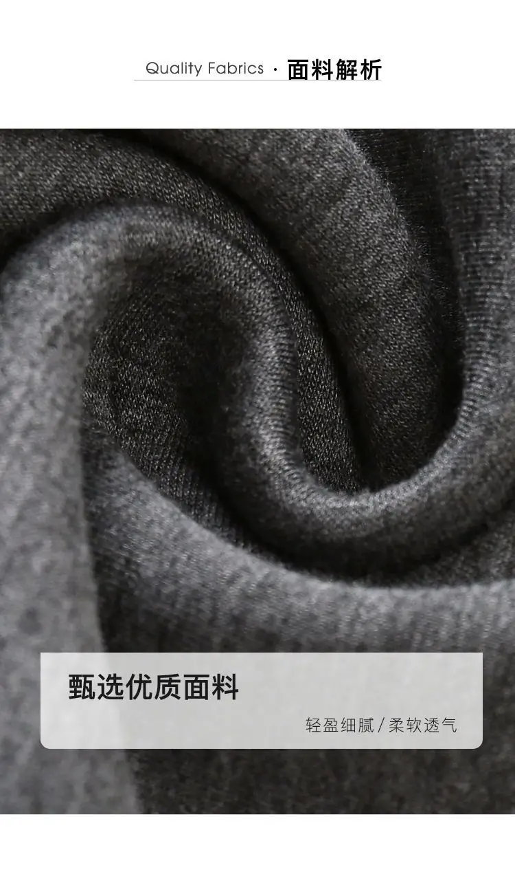 Cotton Autumn New Grey Hooded Dress Simple Fashion Solid Color Casual High-quality Hooded Knee High Long Sleeved A-line Dresses